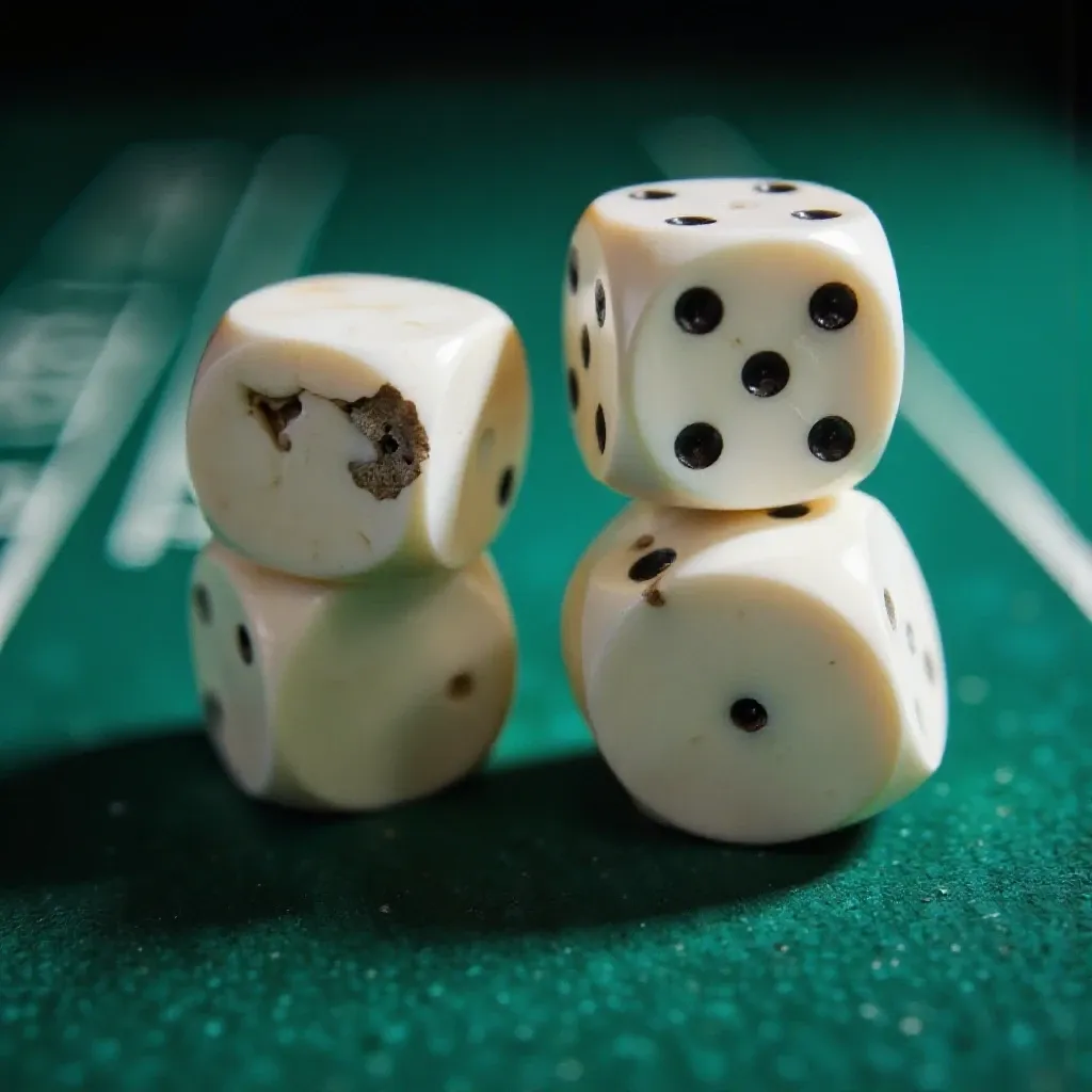 Dice Imperfections Illusion